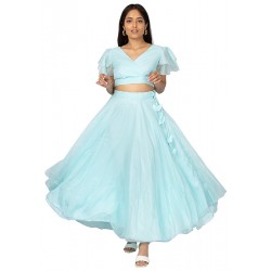 Organza Skirt Set